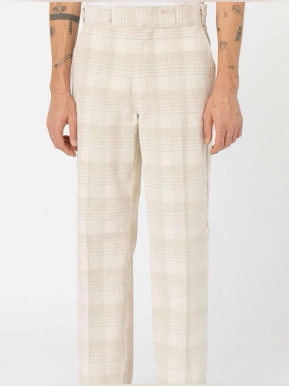 Dickies Alma Corduroy Plaid Pants